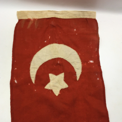 1 Dunya Savasi Donemi Turk Bayragi Cok Nadir Bir Osmanli Donemi Nadide Esyalar