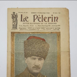 1925 mustafa kemal ataturk kapakli le