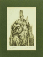 ÖMER DİNÇER KILIÇ İMZALI GRAVÜR