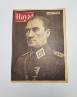 1960 ATATÜRK KAPAKLI HAYAT DERGİSİ