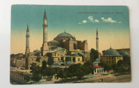 OSMANLI DÖNEMİ AYASOFYA CAMİİ GÖRSELLİ KARTPOSTAL