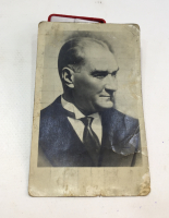 CUMHURİYET BAŞLARI ATATÜRK KARTPOSTAL