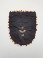 OSMANLI DÖNEMİ AY YILDIZLI İĞNE OYALI KESE