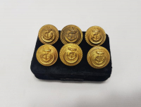 OSMANLI VE TC DÖNEMİ 6 ADET DENİZCİ SUBAY DÜĞMESİ