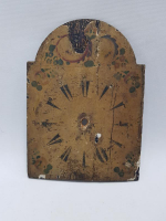 OSMANLI DÖNEMİ EL BOYAMA EDİRNEKARİ SAAT KADRANI