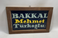 ANTİKA BAKKAL TABELASI