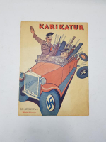 1939 HİTLER KAPAKLI KARİKATÜR DERGİSİ