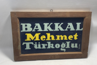 ANTİKA BAKKAL TABELASI