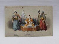 OSMANLI KARTPOSTAL: SULTAN OSMAN HAN, AKÇA KOCA VE GÖKER ALP