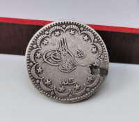 SULTAN MEHMET REŞAT DÖNEMİ GÜMÜŞ 10 KURUŞ MECİDİYE