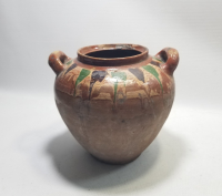 AKITMA İŞÇİLİKLİ VE ÇİFT KULPLU OSMANLI DÖNEMİ KINIK KÜP