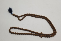 MERCANİ RENKTE OSMANLI DÖNEMİ NADİR BEYKOZ NAMAZ TESPİHİ