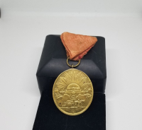 ORİJİNAL KURDELASIYLA ESKİ YAZI İSTİKLAL SAVAŞI MADALYASI