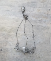 KABARTMA İŞÇİLİKLİ OSMANLI DÖNEMİ KANDİL AVİZESİ