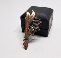 OSMANLI DÖNEMİ ELMAS TAŞLI ALTIN BROŞ