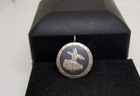 SAVATLI VE KALEM İŞÇİLİKLİ MEVLEVİ SEMAZEN GÖRSELLİ ANTİKA GÜMÜŞ KOLYE UCU