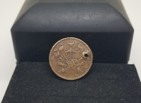 ÜZERİNDE OSMANLI DEVLET ARMASI BULUNAN ÇOK NADİR ABDÜLMECİT HAN DÖNEMİ JETON