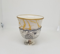 KABARTMA İŞÇİLİKLİ OSMANLI DÖNEMİ GÜMÜŞ FİNCAN ZARFI