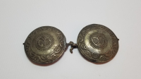 OSMANLI DÖNEMİ ÜZERİNDE DENİZCİ ÇIPASI GÖRSELİ BULUNAN KABARTMA İŞÇİLİKLİ BURSA İŞİ GELİN KEMERİ