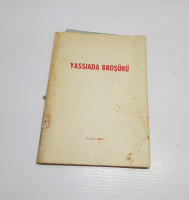 1960 DARBESİ TÜM EKLERİYLE BİRLİKTE ÇOK NADİR YASSIADA BROŞÜRÜ