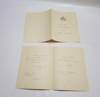 1900'LERDEN ALMANCA NİŞAN VE DÜĞÜN DAVETİYESİ