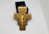 HZ İSA GÖRSELLİ EL YAPIMI ANTİKA İKONA