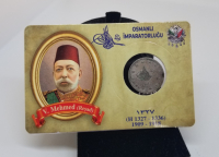 SULTAN MEHMET REŞAT HAN DÖNEMİ GÜMÜŞ 2 KURUŞ MECİDİYE