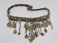 OSMANLI DÖNEMİ AY YILDIZLI GÜMÜŞ DÖŞLÜK - GIDIKLIK