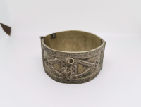 KABARTMA İŞÇİLİKLİ OSMANLI DÖNEMİ BİLEZİK - BİLEKLİK KABARTMA İŞÇİLİKLİ OSMANLI DÖNEMİ BİLEZİK - BİLEKLİK