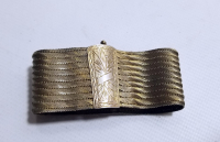 ÜZERİ KALEM İŞÇİLİKLİ OSMANLI DÖNEMİ TRABZON İŞİ HASIR ÖRME GELİN BİLEZİĞİ