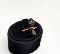 ELMAS TAŞLI RUM MEKİĞİ MODELİ YÜZÜK