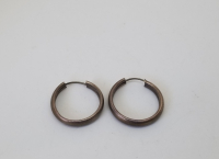 GÜMÜŞ HALKA KÜPE