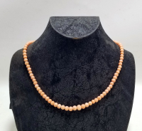 ÇOK NADİR PEMBE MERCAN KOLYE - GERDANLIK