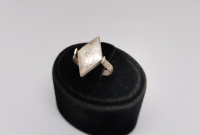 ÜZERİ EBCED HESAPLI ÖZEL YAPIM ANTİKA GÜMÜŞ TILSIM YÜZÜK