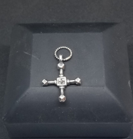 OSMANLI DÖNEMİ EL YAPIMI GÜMÜŞ ERMENİ KOLYE HAÇ