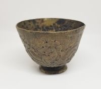 KABARTMA İŞÇİLİKLİ OSMANLI DÖNEMİ TOMBAK FİNCAN ZARFI