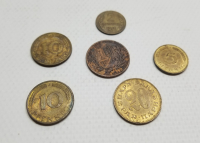 ANTİKA METAL YABANCI PARA LOTU