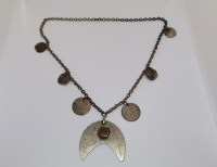 HİLAL FORMLU OSMANLI PARÇALARDAN DİZAYN EDİLMİŞ GERDANLIK