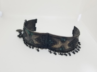 OSMANLI DÖNEMİ ÇOK NADİR ERMENİ YAPIMI GÜMÜŞ KÜRT GELİN BİLEZİĞİ