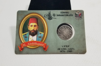 SULTAN ABDÜLHAMİD DÖNEMİ GÜMÜŞ 2 KURUŞ MECİDİYE