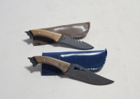 ÖZEL YAPIM KURT BAŞLI KAMPÇI BIÇAKLARI LOTU