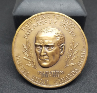 NADİR 1958 YILI BRUKSEL SERGİSİ MADALYONU