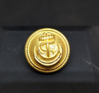 ARKASI OSMANLICA YAZILI OSMANLI DÖNEMİ DENİZCİ SUBAY DÜĞMESİ