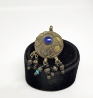 KABARTMA İŞÇİLİKLİ TÜRKMEN İŞİ ANTİKA KOLYE UCU