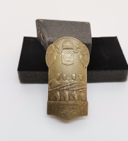 1.DÜNYA SAVAŞI DÖNEMİ NADİR TİPTE İTTİFAK PAZUBENT ROZETİ