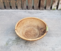 OSMANLI DÖNEMİ BÜYÜK BOY AHŞAP HAMUR TEKNESİ