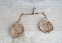 OSMANLI DÖNEMİ AHŞAP KEFELİ TERAZİ