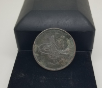 ÜZERİ KONTRMARKLI OSMANLI DÖNEMİ ABDÜLAZİZ HAN 20 KURUŞ