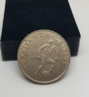 1982 YILI DÜNYA ŞAMPİYONASI HATIRA 100 LİRA