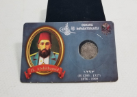 SULTAN ABDÜLHAMİD DÖNEMİ GÜMÜŞ 1 KURUŞ MECİDİYE